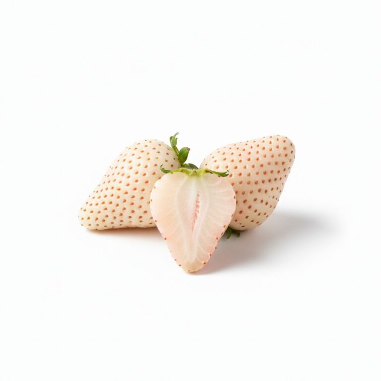 White Pearl strawberries