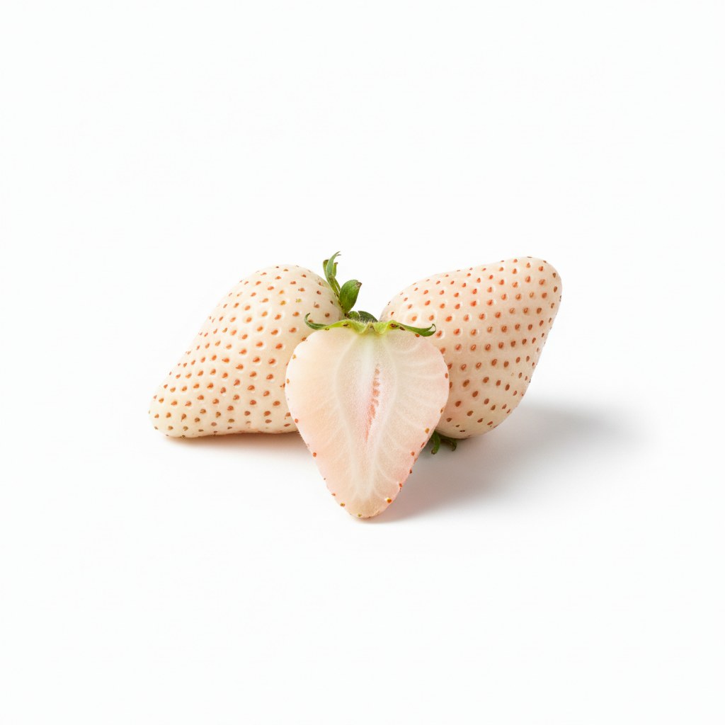 White Pearl strawberries