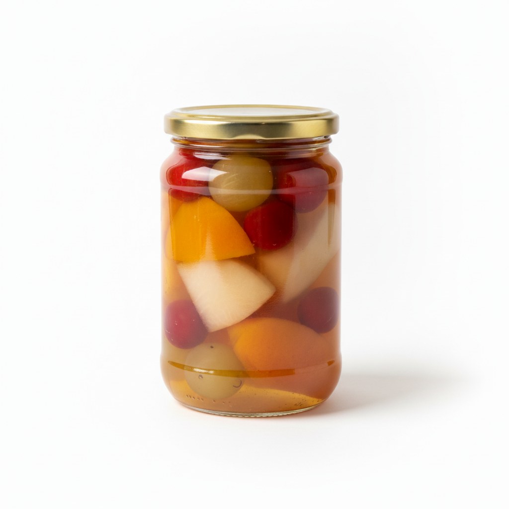 Frutas almibar