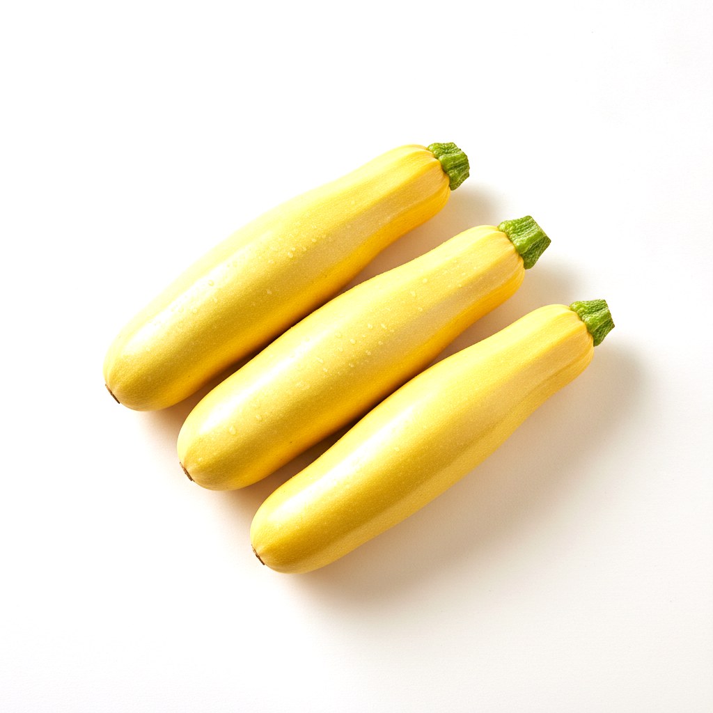 Yellow courgette
